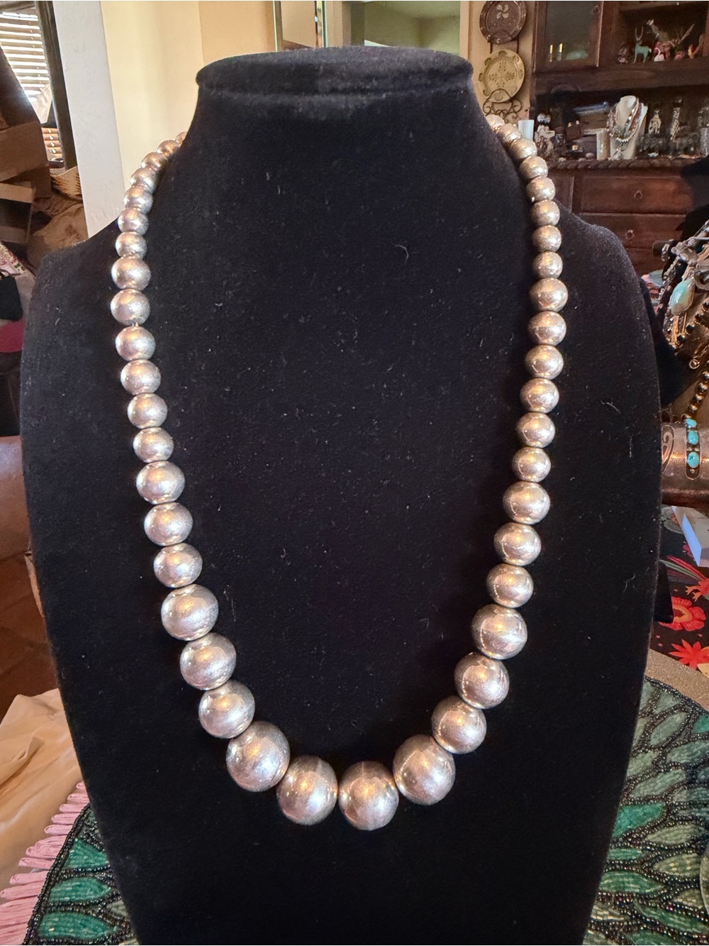 Vintage Sterling Taxco Beads